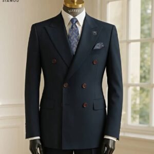 Ensemble Costume Croisé Homme Britannique 2-3 Pièces
