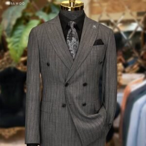 COSTUME COSTUME CROISÉ GRIS